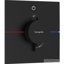 Hansgrohe ShowerSelect Comfort E termosztát falsík alatti szereléshez,matt fekete 15571670 csaptelep