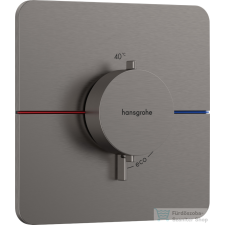 Hansgrohe ShowerSelect Comfort Q termosztát falsík alatti szereléshez,szálcsiszolt fekete króm 15588340 csaptelep