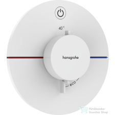 Hansgrohe ShowerSelect Comfort S termosztát falsík alatti szereléshez,matt fehér 15553700 csaptelep