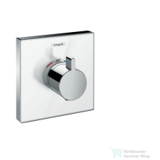 Hansgrohe ShowerSelect Glas falsík alatti highflow termosztátos csaptelep 15734400 csaptelep
