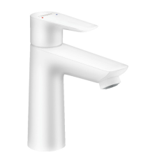 Hansgrohe Talis E egykaros mosdócsaptelep 110 lefolyógarnitúra nélkül matt fehér csaptelep