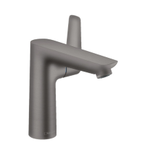 Hansgrohe Talis E egykaros mosdócsaptelep 150 automata lefolyó-garnitúrával szálcsiszolt fekete csaptelep