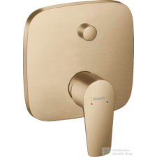 Hansgrohe TALIS E falsík alatti kád / zuhany csaptelep, szálcsiszolt bronz 71745140 csaptelep