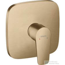 Hansgrohe TALIS E falsík alatti kád / zuhany csaptelep, szálcsiszolt bronz 71765140 csaptelep