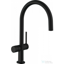Hansgrohe Talis M54 egykaros mosogató csaptelep 220, elzárószeleppel, matt fekete 72805670 csaptelep
