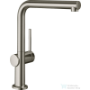 Hansgrohe TALIS M54 egykaros mosogató csaptelep, nemesacél felület 72840800