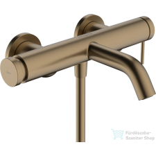 Hansgrohe Tecturis S kádtöltő csaptelep zuhanyszett nélkül,szálcsiszolt bronz 73422140 csaptelep