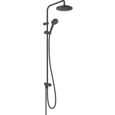 Hansgrohe Vernis Blend Showerpipe 200, 1 jet, Reno EcoSmart matt fekete 26099670 csaptelep