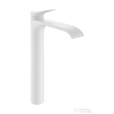 Hansgrohe VIVENIS 250 hidegindításos, magasított mosdó csaptelep automata leeresztővel, matt fehér 75044700 csaptelep