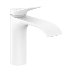 Hansgrohe Vivenis Egykaros mosdócsaptelep 110, lefolyógarnitúra nélkül matt fehér 75022700 csaptelep