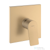 Hansgrohe VIVENIS falsík alatti kád / zuhany csaptelep, szálcsiszolt bronz 75615140