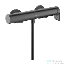 Hansgrohe VIVENIS zuhany csaptelep zuhanyszett nélkül, szálcsiszolt fekete króm 75620340 csaptelep