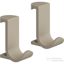Hansgrohe WALLSTORIS Planet Edition 2 db-os törölközőtartó akasztó,sand 28915210 fürdőszoba kiegészítő