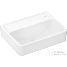 Hansgrohe XANUIA Q 45x34 cm-es mosdó csaplyuk-és túlfolyó nélkül, fehér 60231450 szaniter