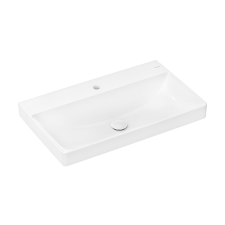 Hansgrohe Xelu Q mosdótál 80x48 cm négyszögletes fehér 61020450 fürdőkellék