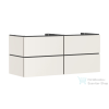 Hansgrohe XILESA E 137,5x55 cm-es, 4 fiókos, fali mosdótartó szekrény, matt homok 54306780