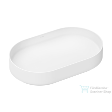 Hansgrohe XUNIVA EVO U 65x40 cm-es pultra ültethető mosdó, matt fehér 60325700 szaniter
