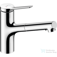 Hansgrohe ZESIS M33 150 mosogató csaptelep kihúzható zuhanyfejjel,2 jet,sBox,króm 74821000 csaptelep