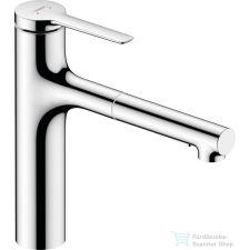 Hansgrohe ZESIS M33 160 mosogató csaptelep kihúzható zuhanyfejjel,2 jet,sBox,króm 74823000 csaptelep