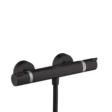 Hansgrohe Zuhany csaptelep Hansgrohe Ecostat zuhanyszett nélkül 150 mm matt fekete 13116670 csaptelep
