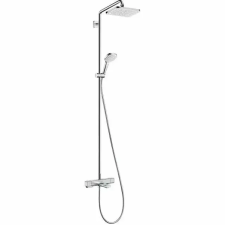 Hansgrohe Zuhanyoszlop termosztátos keverőcsappal és kádkifolyóval Hansgrohe Croma E 280 csaptelep