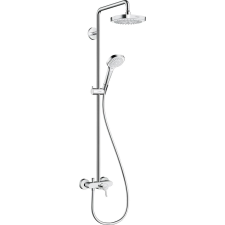 Hansgrohe Zuhanyrendszer Hansgrohe Croma Select E egykaros csapteleppel fehér / króm 27258400 csaptelep
