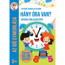 Hány óra van? - játékos foglalkoztató tankönyv