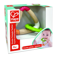 Hape játék dupla háromszög fogazat rágóka