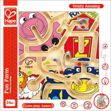 Hape MÁGNESES LABIRINTUS FUN FARM oktatójáték