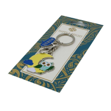  Happy &amp; Bright bagoly a holdon kulcstartó kulcstartó