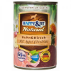  Happy&amp;Fit Natural Dog Konzerv Csirke &amp; Szarvas Almával &amp; Sáfrányolajjal 400g