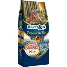 Happy&Fit Professional Plus Adult Sensitive Salmon&Rice 18kg kutyaeledel
