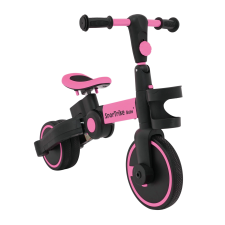 Happy Bike 3az1-ben tricikli rózsaszín lábbal hajtható járgány