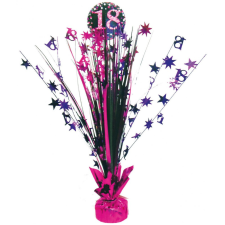  Happy Birthday 18 Pink asztaldísz party kellék