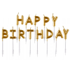 Happy Birthday Gold gyertya 7,3 cm
