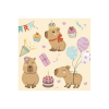 HAPPY BIRTHDAY Happy Birthday Capybaras szalvéta 20 db-os 33x33 cm