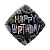  Happy Birthday Robot Cogwheels fólia lufi 46 cm