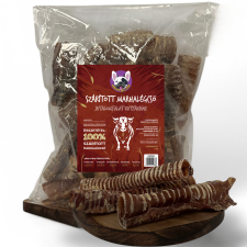 Happy Bulldog Szárított Marhalégcső, 1 kg HAPPY BULLDOG jutalomfalat kutyáknak