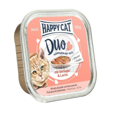 Happy Cat Happy Cat Duo pástétomos falatkák - Baromfi és lazac 24 x 100 g macskaeledel