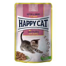 Happy Cat Happy Cat Kitten & Junior Land Geflügel alutasakos eledel - Baromfi 24 x 85 g macskaeledel