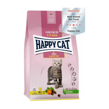 Happy Cat Junior Land Geflügel ,Baromfi-300g macskaeledel