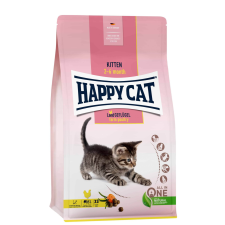  Happy Cat Kitten Baromfi – 300 g macskaeledel