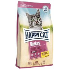  Happy Cat Minkas Sterilised - baromfi 2 x 10 kg macskaeledel