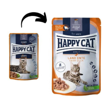 Happy Cat Pouch Szósz Culinary Kacsa 4x85g macskaeledel