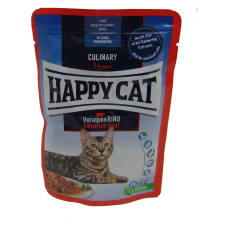  Happy Cat Pouch Szósz Culinary Marha – 4×85 g macskaeledel