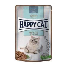Happy Cat Pouch Szósz Sensitive Skin&Coat 12x85g macskaeledel