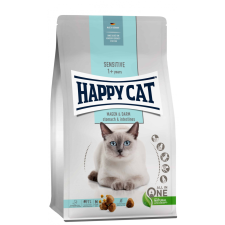 Happy Cat Sensitive Magen &amp; Darm | Gyomor &amp; bélrendszer, száraz macskatáp - 1,3Kg macskaeledel