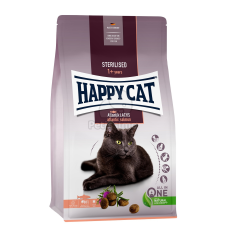 Happy Cat Sterilised Atlantik Lachs - Lazac 2 x 4 kg macskaeledel