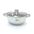 Happy Cooking Inox lábas üveg fedővel – többféle méretben Fajta: 5,8L 26x11cm