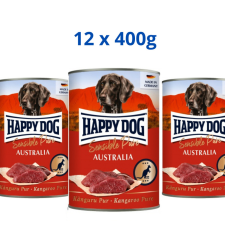Happy Dog Australia konzerv Kenguru 12x400g kutyaeledel